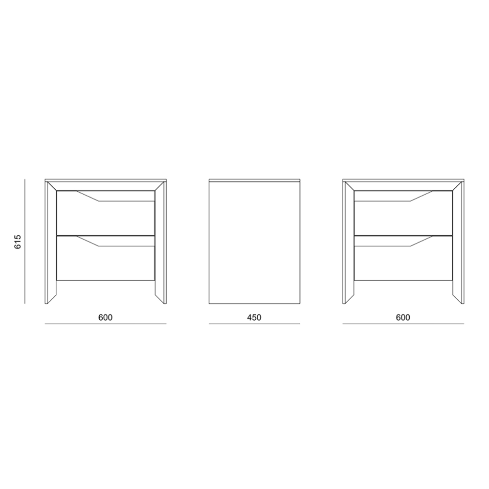 Тумба правая с вместительными ящиками Flowchart в Воронеже