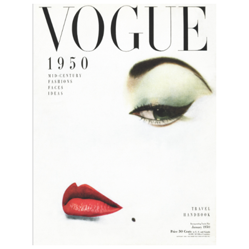 Постер Vogue Cover 1950 January  в Воронеже | Loft Concept 