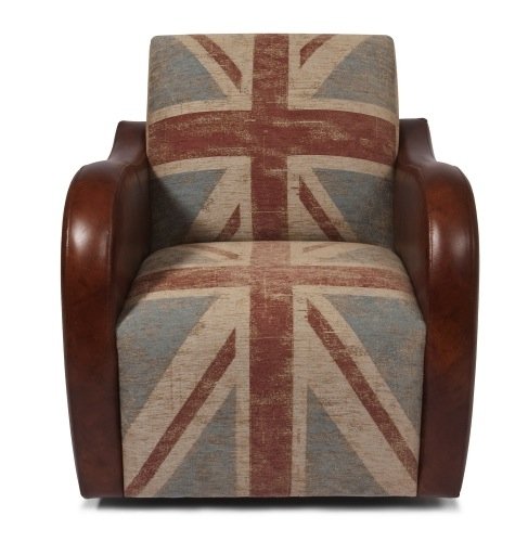 Кресло Master Jack Armchair Britannia Collection Коричневый в Воронеже | Loft Concept 