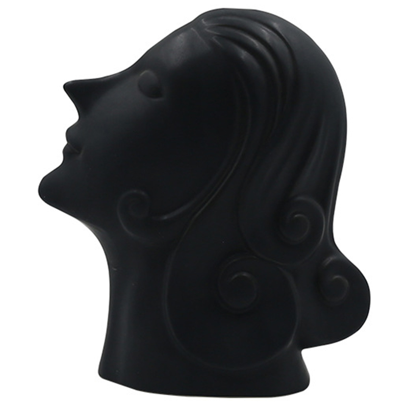 Статуэтка Side Profile Black Statuette Черный Статуэтка Side Profile Black Statuette Черный в Воронеже | Loft Concept