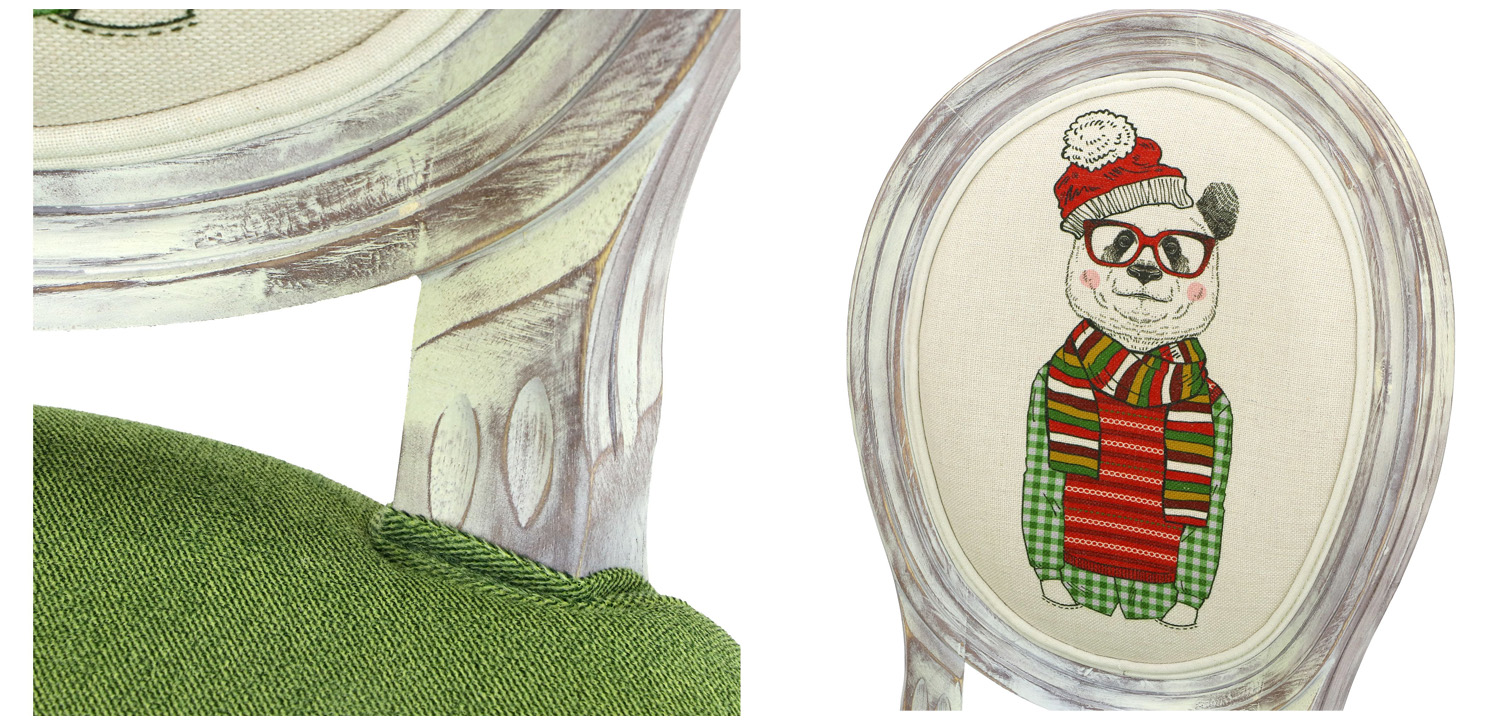 Стул French chair Polar Bear - фото №1