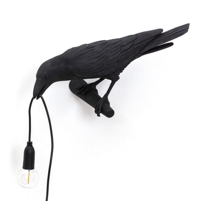 Бра Seletti Bird Lamp Black Looking Черный в Воронеже | Loft Concept 