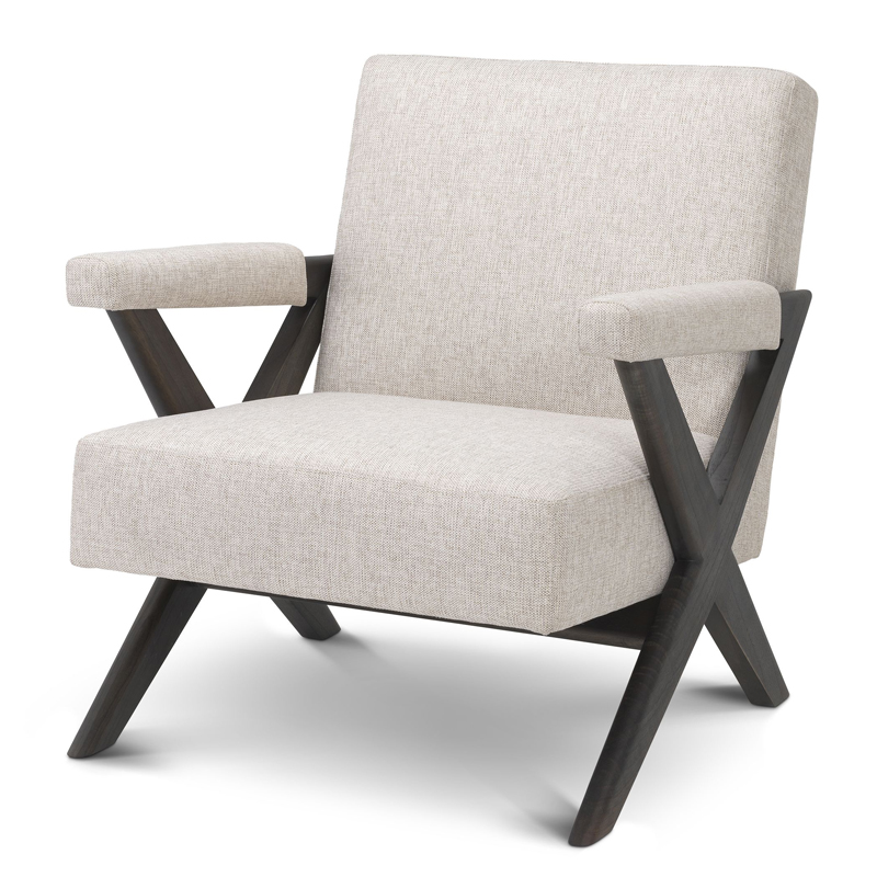 Кресло Eichholtz Chair Erudit Living Молочный Коричневый Кресло Eichholtz Chair Erudit Living Молочный Коричневый в Воронеже | Loft Concept
