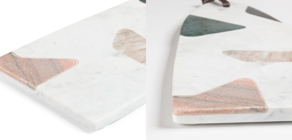 Разделочная доска Pastel Spots Triangle Разделочная доска Pastel Spots Triangle - Loft-Concept в Воронеже