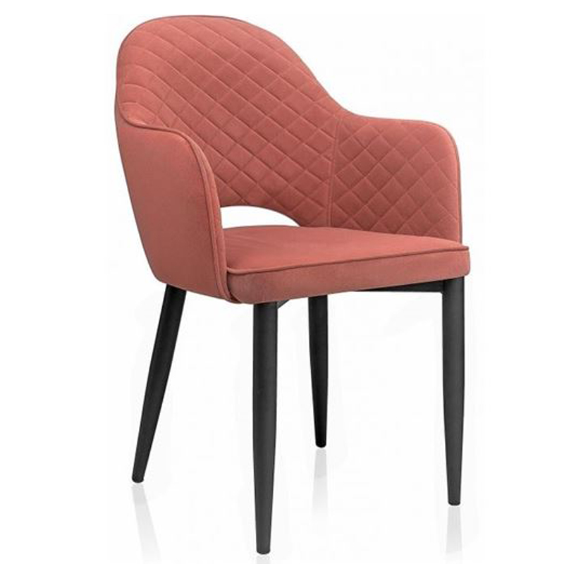 Стул Sharron Chair coral Коралловый Черный в Воронеже | Loft Concept 