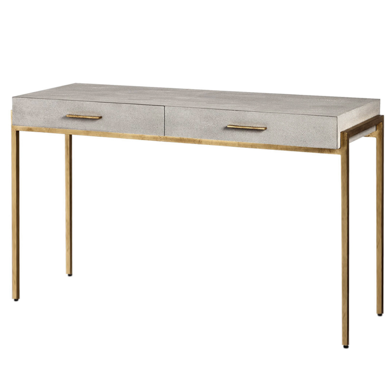 Gaston Stingray Texture Console Gray Консоль Серый скат Золотой Серый Gaston Stingray Texture Console Gray Консоль Серый скат Золотой Серый в Воронеже | Loft Concept
