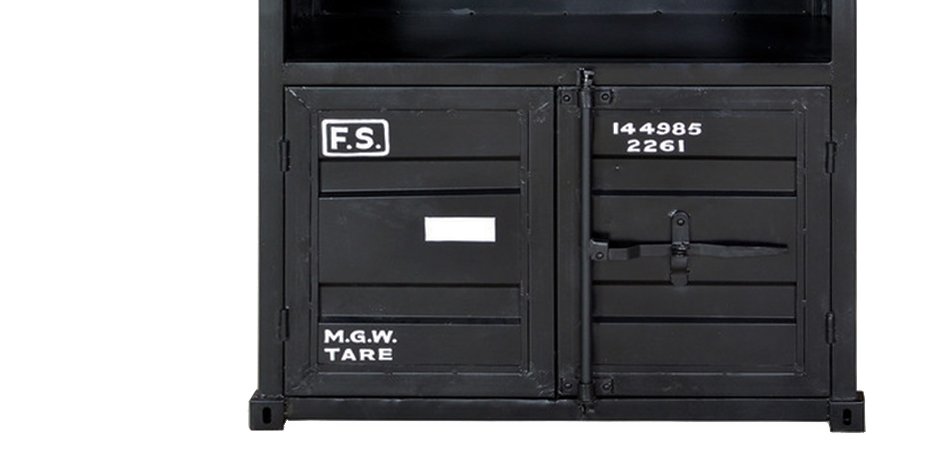 Буфет морской контейнер Container Style Armoire Display Cabinet Буфет морской контейнер Container Style Armoire Display Cabinet - Loft-Concept в Воронеже