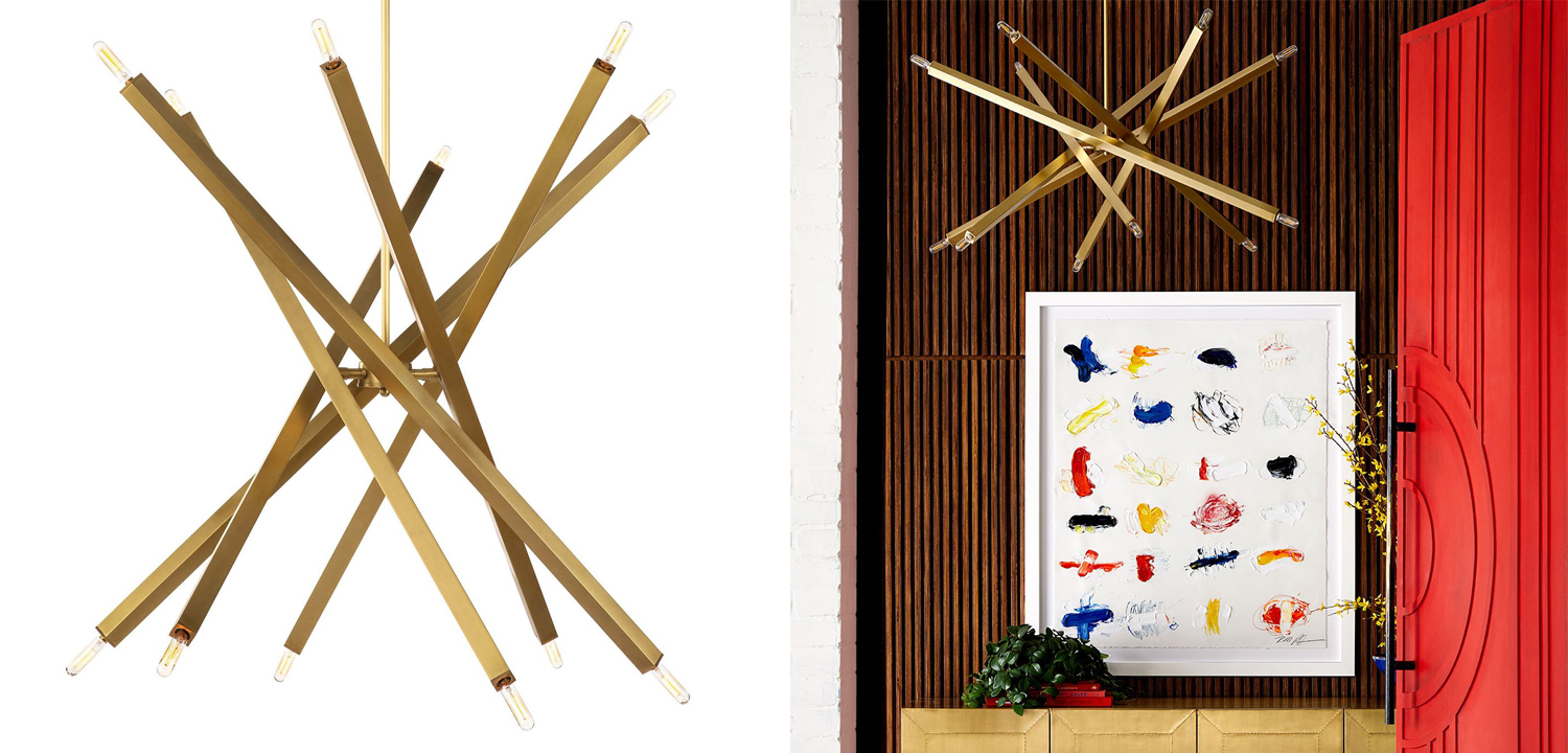 Люстра Blathmac Brass Chandelier - фото №2