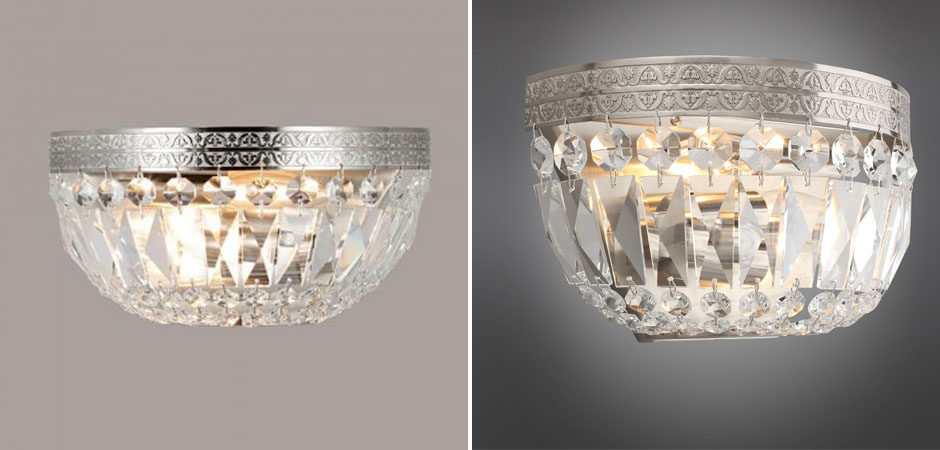 Бра Ancient Ocean Nickel Бра Ancient Ocean Nickel - Loft-Concept в Воронеже