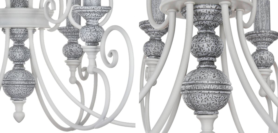 Люстра Mocenigo Chandelier White Люстра Mocenigo Chandelier White - Loft-Concept в Воронеже