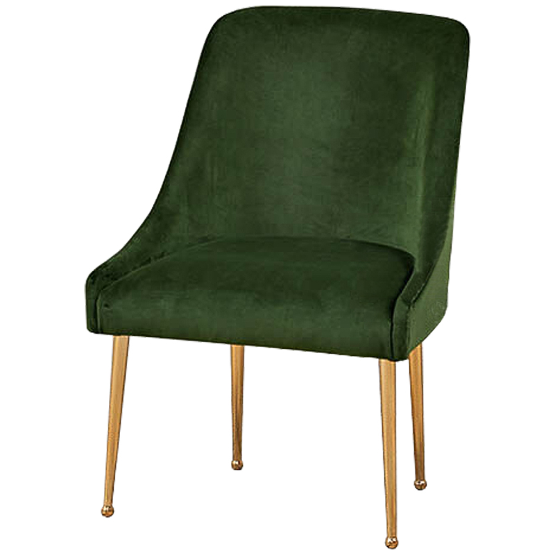 Стул Gormal Stool green Зеленый Золотой в Воронеже | Loft Concept 