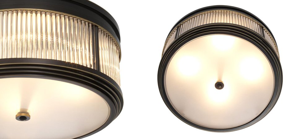 Потолочный светильник Ceiling Lamp Rousseau Bronze Потолочный светильник Ceiling Lamp Rousseau Bronze - Loft-Concept в Воронеже