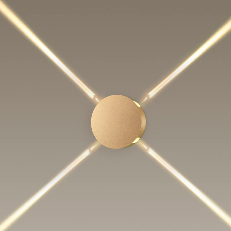 Спот Jedi Beam Sconce Circle gold Золотой в Воронеже | Loft Concept 