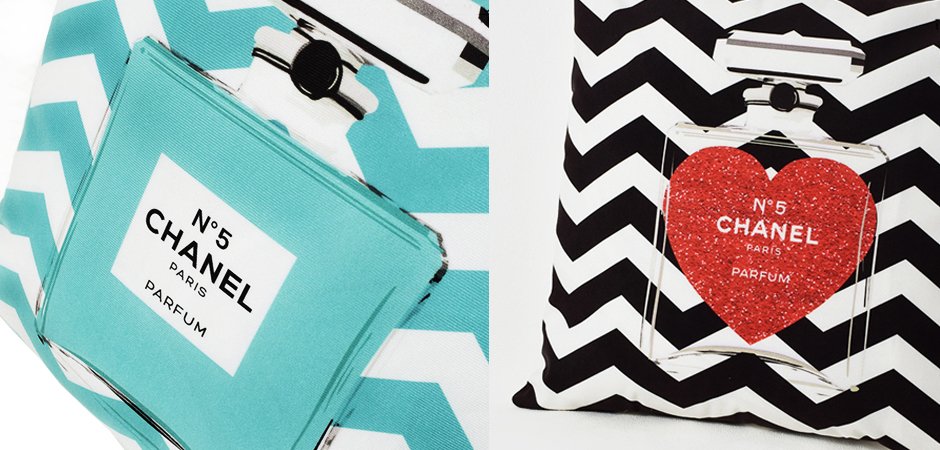 Декоративная подушка CHANEL № 5 - Loft-Concept в Воронеже