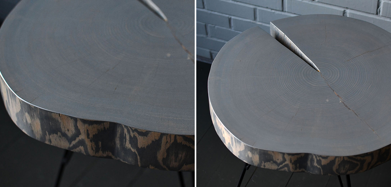 Кофейный стол Farley Industrial Metal Rust Coffee Table - фото