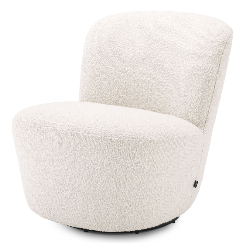 Кресло Eichholtz Swivel Chair Doria Кремовый в Воронеже | Loft Concept 