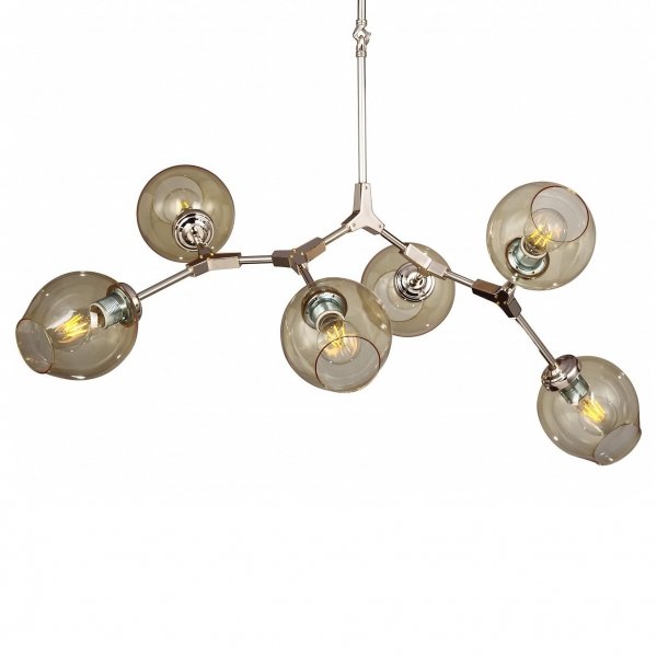 Люстра Branching Bubble Chandelier 6 Amber Янтарь (Amber) в Воронеже | Loft Concept 