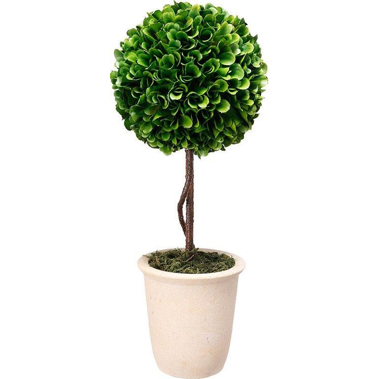 Декоративный искусственное растение Single boxwood Зеленый Бежевый Коричневый в Воронеже | Loft Concept 