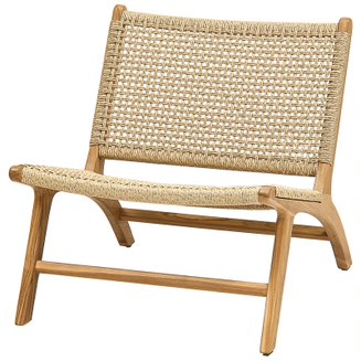 Кресло Wicker Rana lounge Chair Бежевый в Воронеже | Loft Concept 