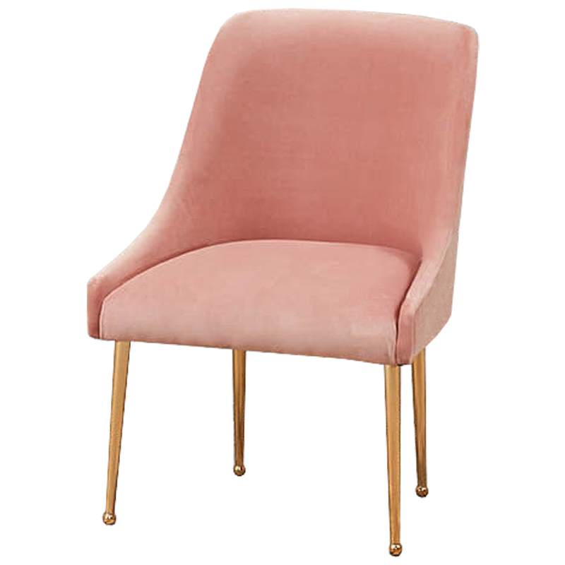 Стул Gormal Stool pink Розовый Золотой в Воронеже | Loft Concept 