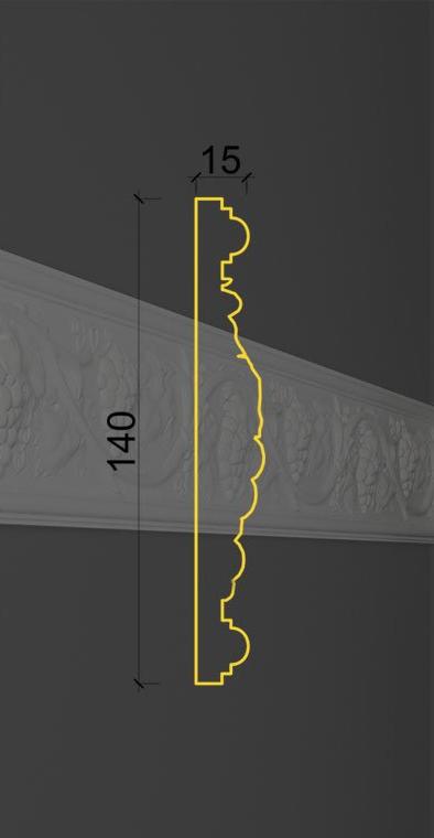 Молдинг с орнаментом MO-12 в Воронеже