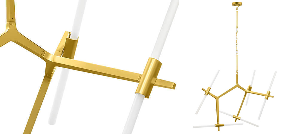 Люстра Агнес Chandelier Gold 10 Люстра Агнес Chandelier Gold 10 - Loft-Concept в Воронеже