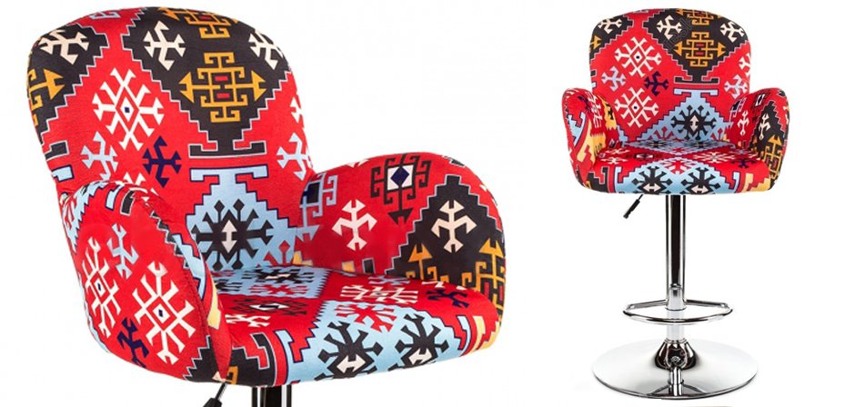 Барный стул Kelim Bar Stool Барный стул Kelim Bar Stool - Loft-Concept в Воронеже