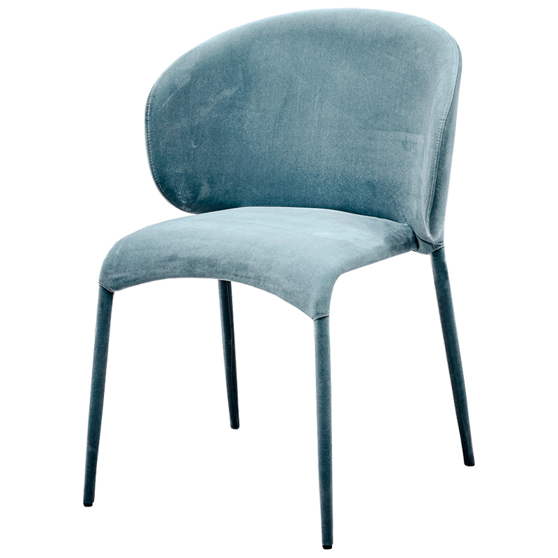 Стул Caroline Stool Pastel Blue Голубой пастельный в Воронеже | Loft Concept 