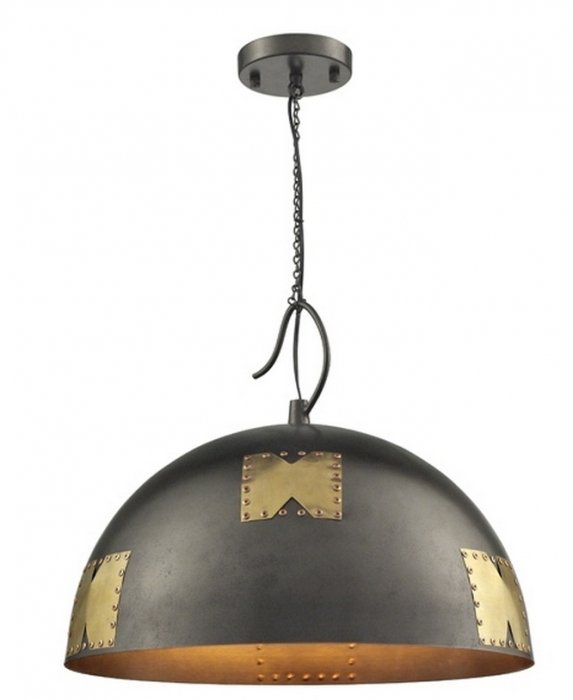 Подвесной светильник Loft Сlincher Steampunk Pendant Wide 4 Черный в Воронеже | Loft Concept 