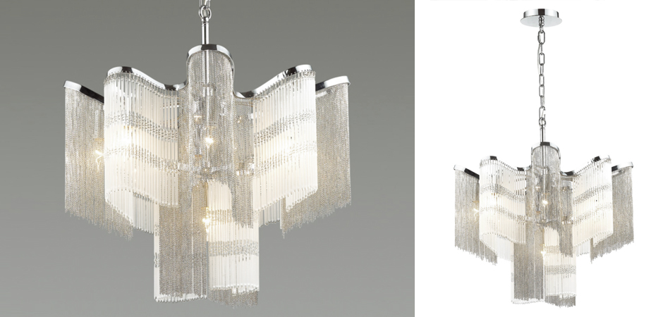 Люстра Mirage Chandelier Silver 60 - Loft-Concept в Воронеже