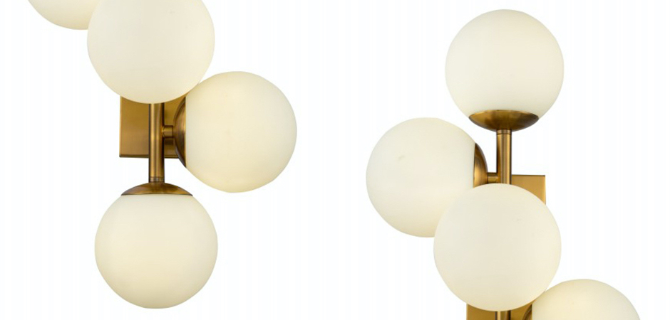 Бра White Balls Sconces Бра White Balls Sconces - Loft-Concept в Воронеже