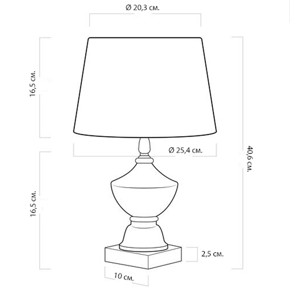 Настольная лампа деревянная с белым абажуром Wooden Table Lamp в Воронеже