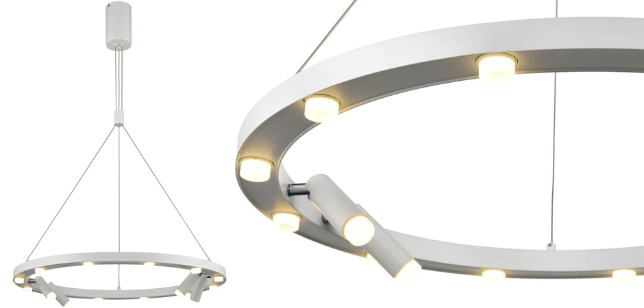 Люстра Rigor & Conciseness Lighting White Disk Люстра Rigor & Conciseness Lighting White Disk - Loft-Concept в Воронеже