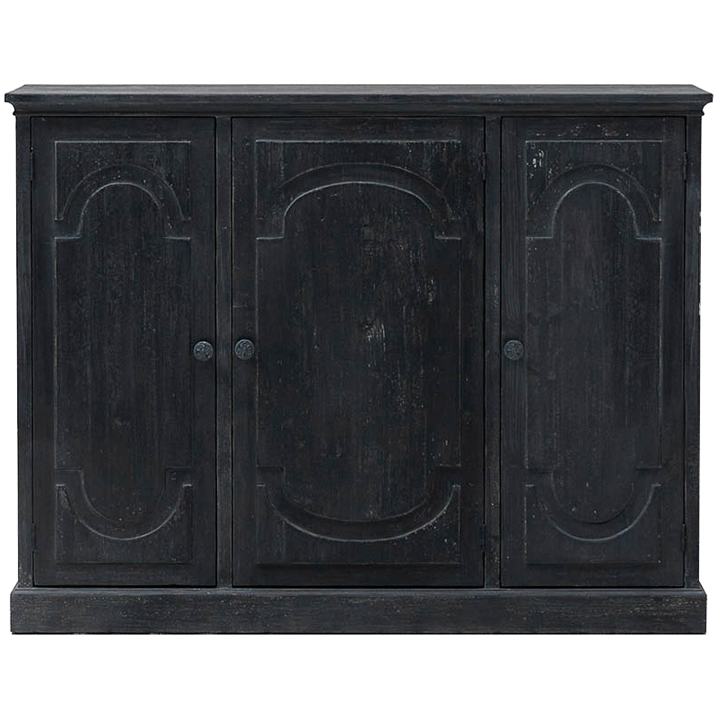 Комод прованс Gethin Provence Chest of Drawers Черный Комод прованс Gethin Provence Chest of Drawers Черный в Воронеже | Loft Concept