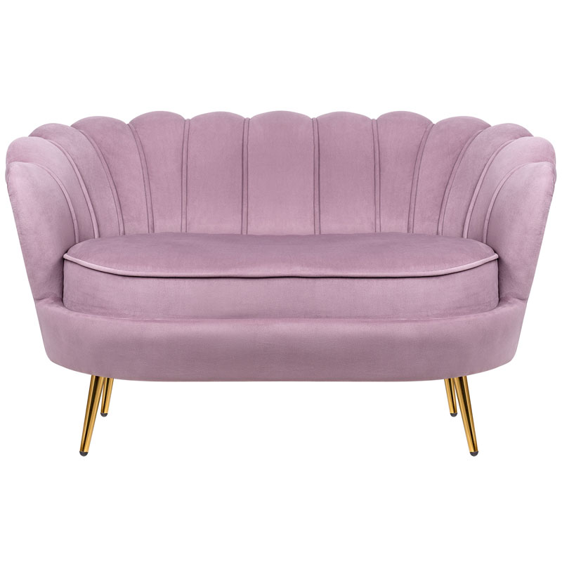 Диван розовый seashell pink Белый Диван розовый seashell pink Белый в Воронеже | Loft Concept