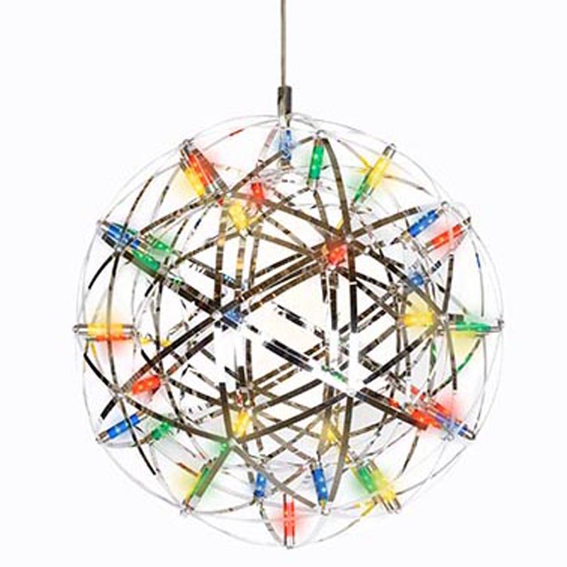 Люстра Moooi 3D Sphere Colored lamp S Хром Мульти Люстра Moooi 3D Sphere Colored lamp S Хром Мульти в Воронеже | Loft Concept