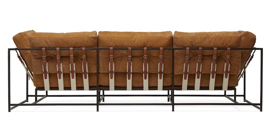 Диван Dirt Leather Sofa - фото №1