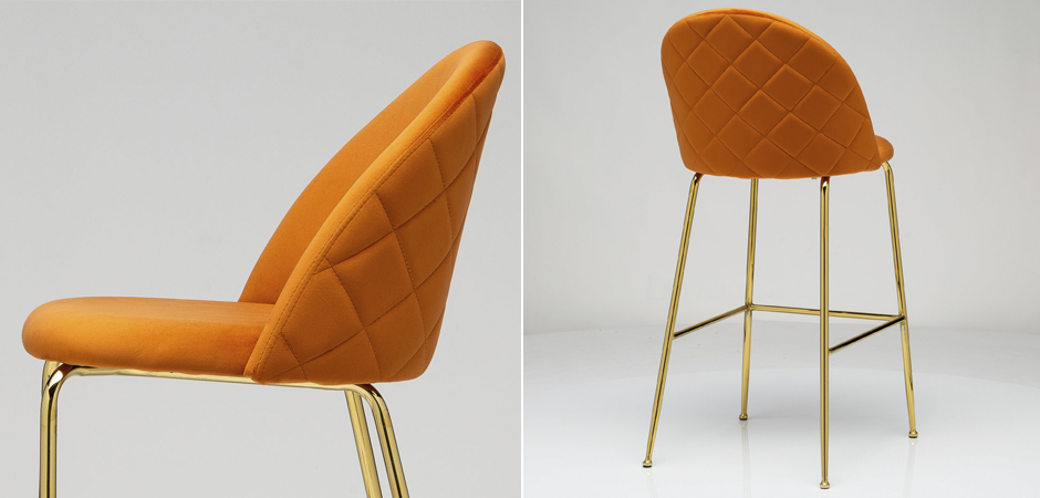 Барный стул Vendramin Bar Stool terracotta Барный стул Vendramin Bar Stool terracotta - Loft-Concept в Воронеже