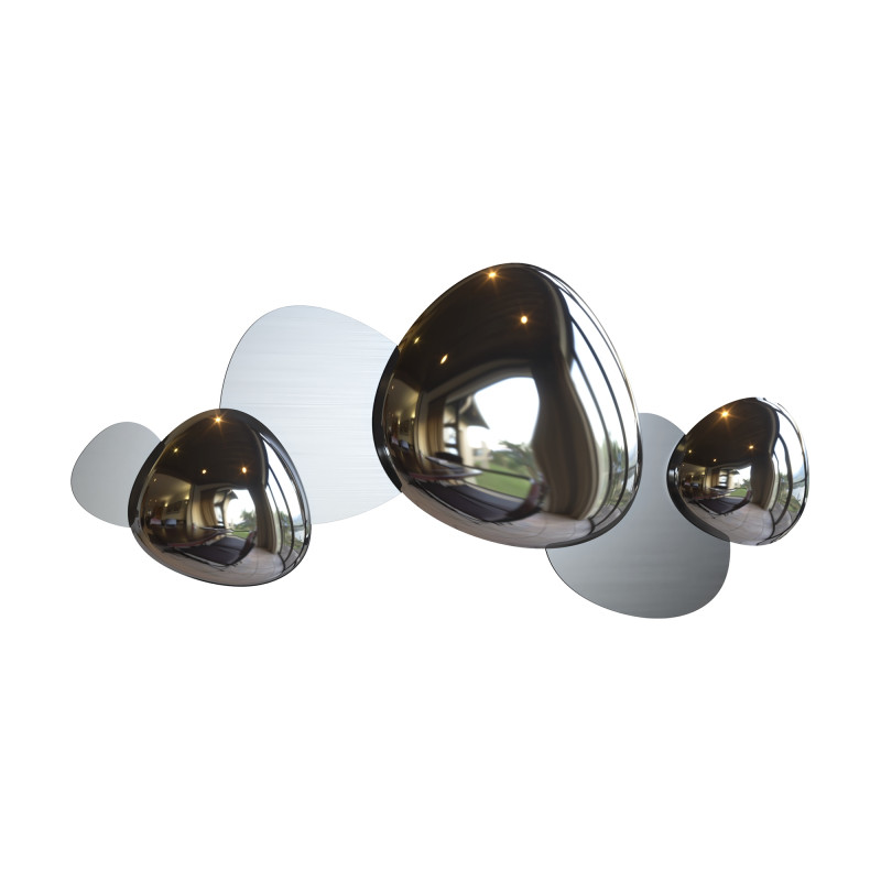 Бра Silver Matt & Gloss 2 Серебряный Бра Silver Matt & Gloss 2 Серебряный в Воронеже | Loft Concept