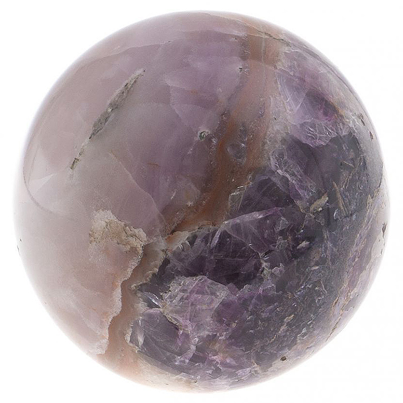 Шар декоративный из натурального камня Флюорит Natural Stone Spheres 9.5 см Сиреневый Розовый Шар декоративный из натурального камня Флюорит Natural Stone Spheres 9.5 см Сиреневый Розовый в Воронеже | Loft Concept