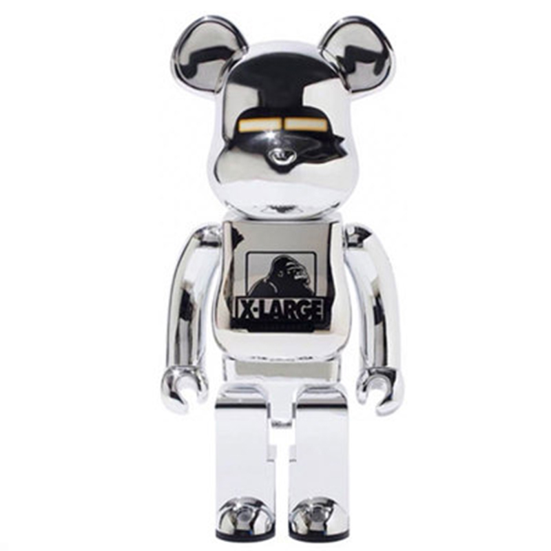 Статуэтка Bearbrick Chrome X-Large Темный хром в Воронеже | Loft Concept 