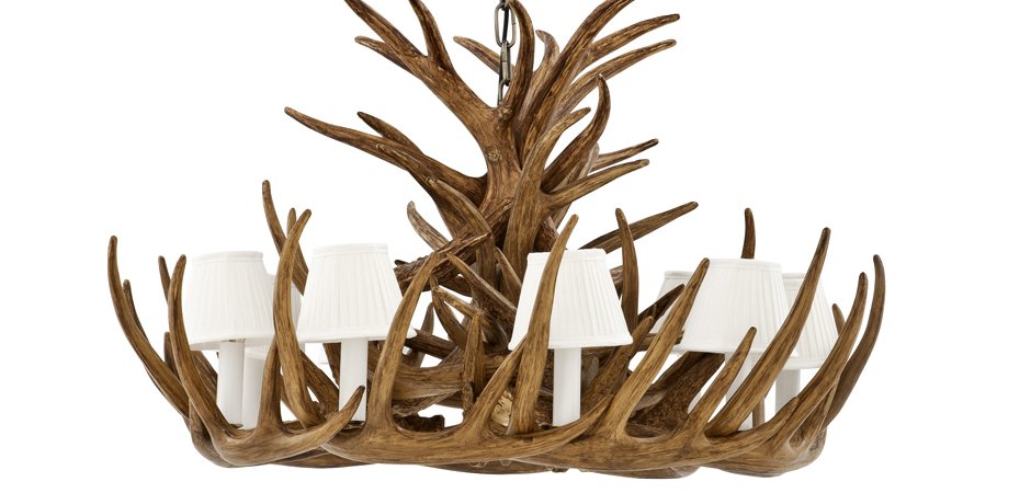 Люстра Eichholtz Chandelier Horn Highlands - Loft-Concept в Воронеже