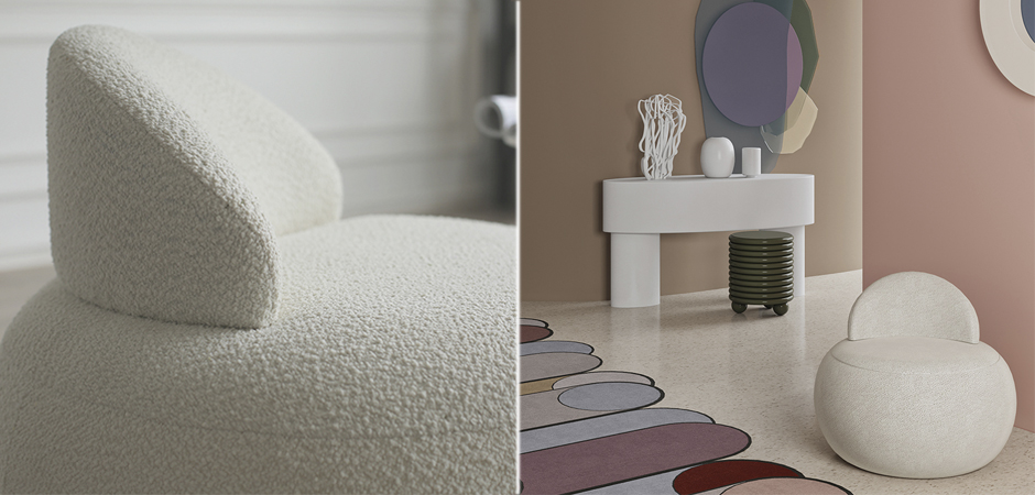 Кресло Boucle Snowball Armchair Кресло Boucle Snowball Armchair - Loft-Concept в Воронеже