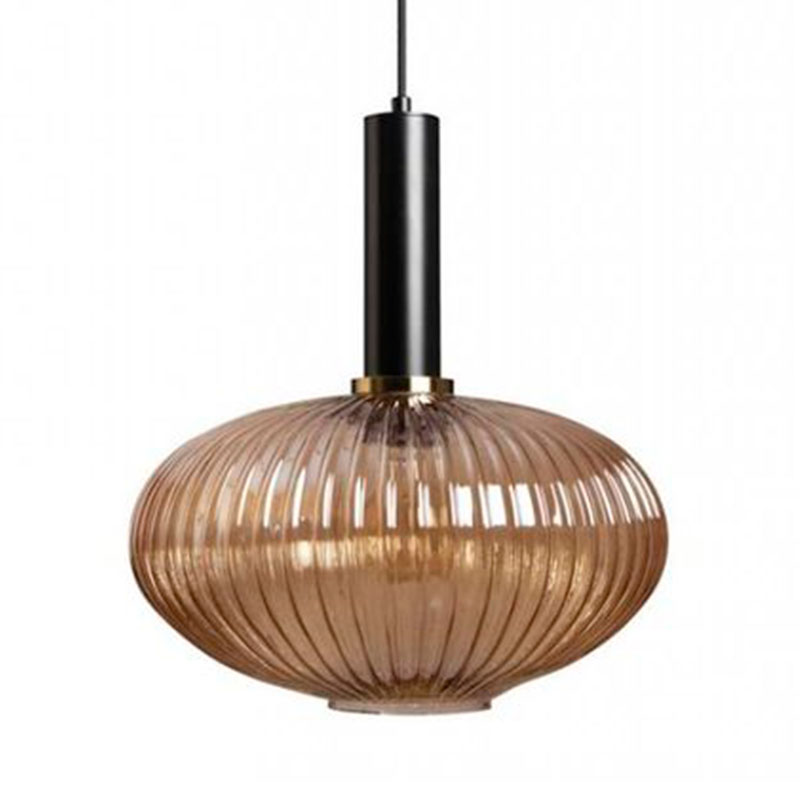 Подвесной светильник Ferm Living chinese lantern Amber Black 33 см Черный Янтарь (Amber) в Воронеже | Loft Concept 