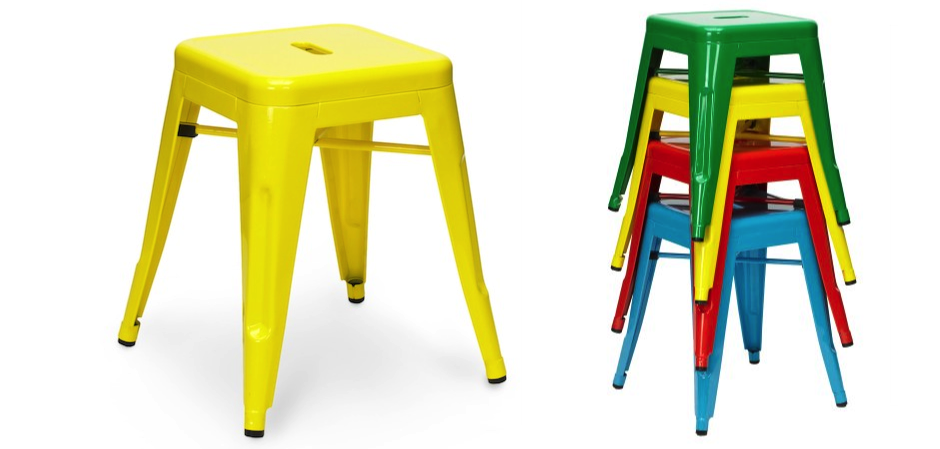 Кухонный стул Tolix Kitchen Stool 45 Кухонный стул Tolix Kitchen Stool 45 - Loft-Concept в Воронеже