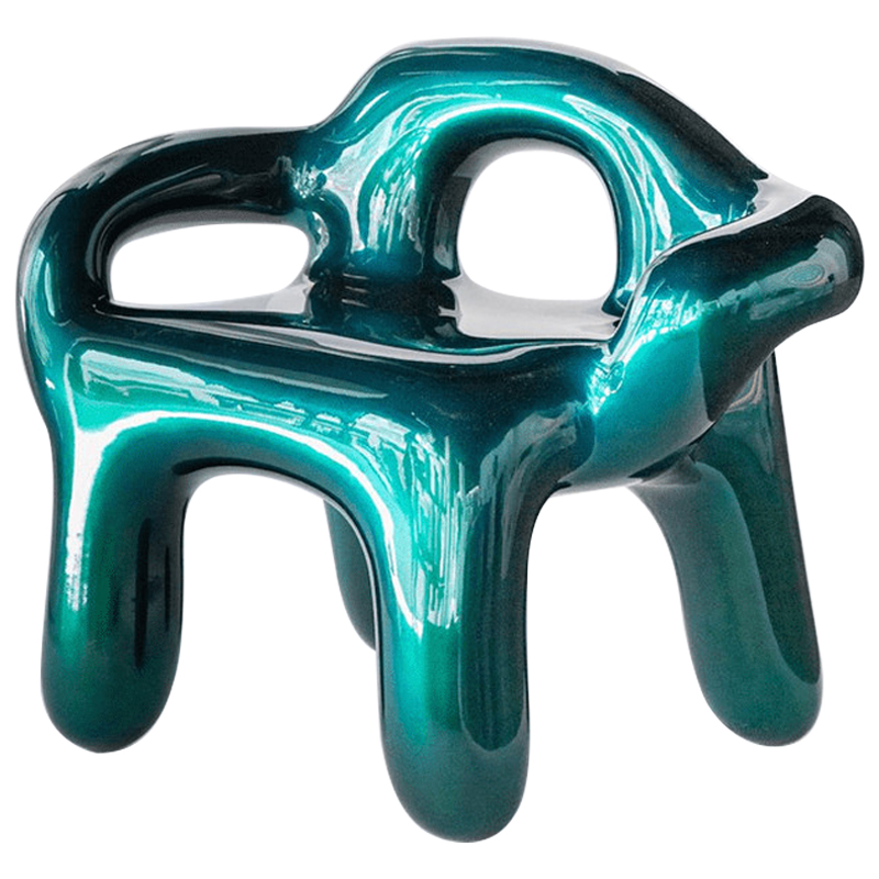 Кресло Emerald Metallica Shine Armchair Изумрудный Зеленый в Воронеже | Loft Concept 