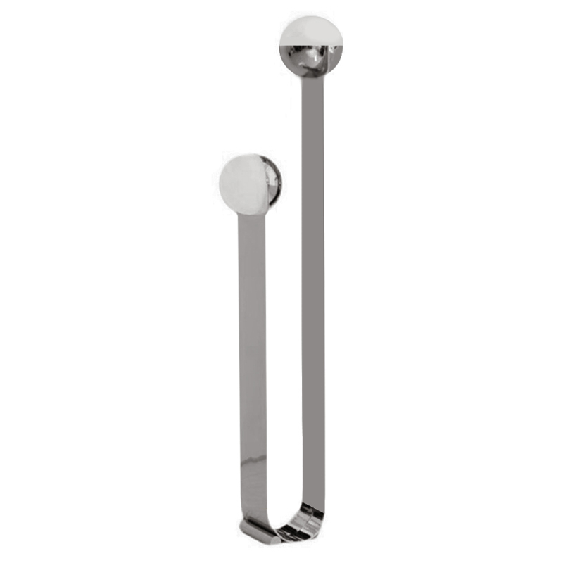 Дизайнерский Торшер из нержавеющей стали и стекла цвет хром Chrome Floor Lamp Хром Дизайнерский Торшер из нержавеющей стали и стекла цвет хром Chrome Floor Lamp Хром в Воронеже | Loft Concept