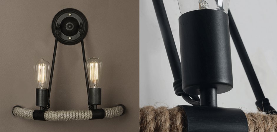 Бра Arco Loft Rope Light Бра Arco Loft Rope Light - Loft-Concept в Воронеже