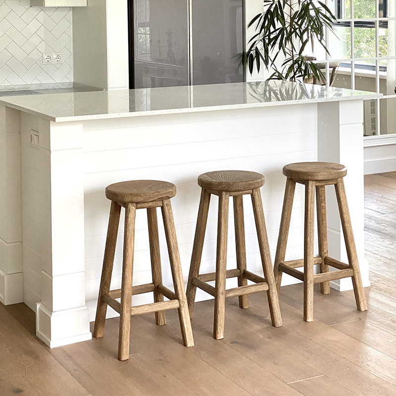 Барный табурет Den Bar Stool Древесина в Воронеже | Loft Concept 