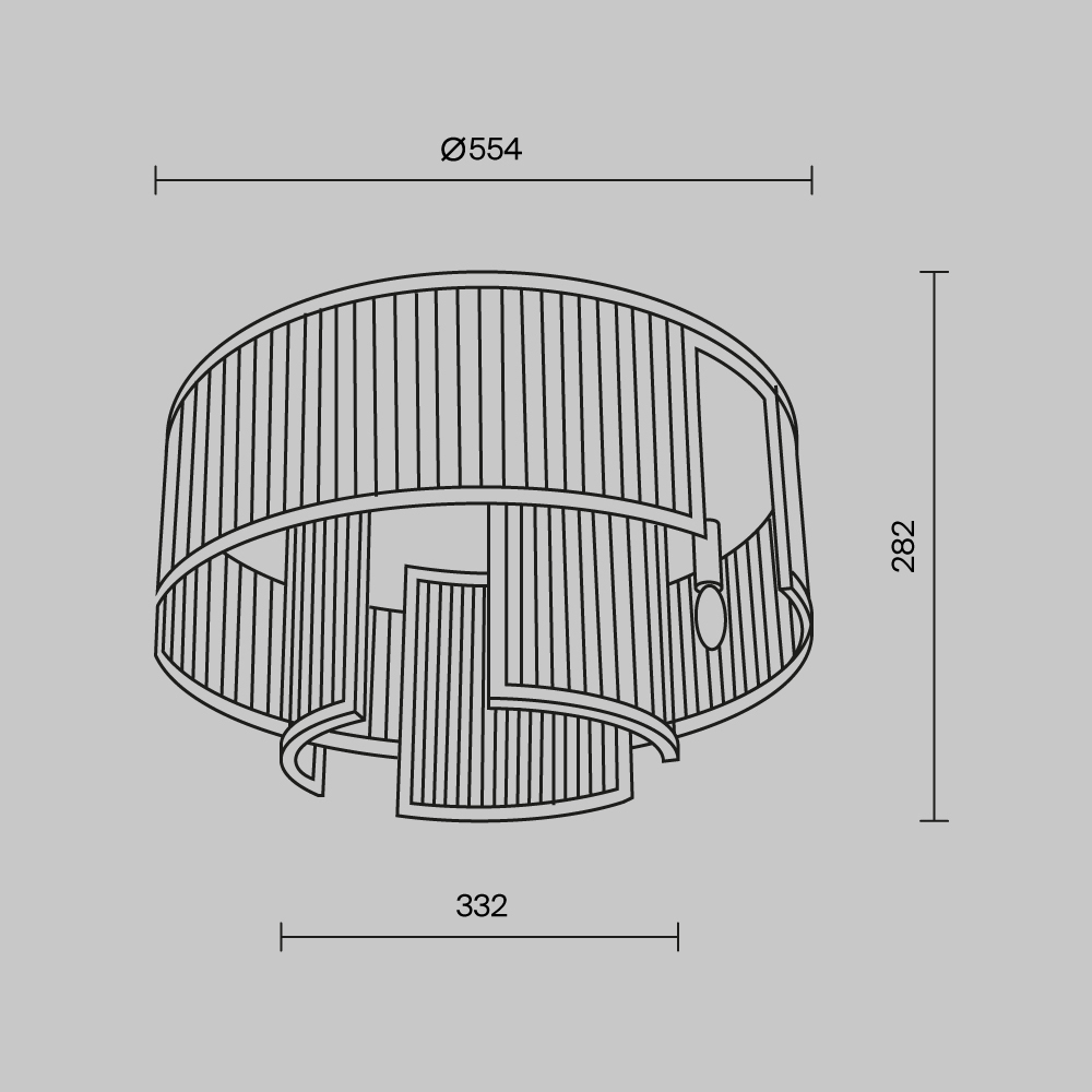 Потолочный светильник Frame Е14 в Воронеже